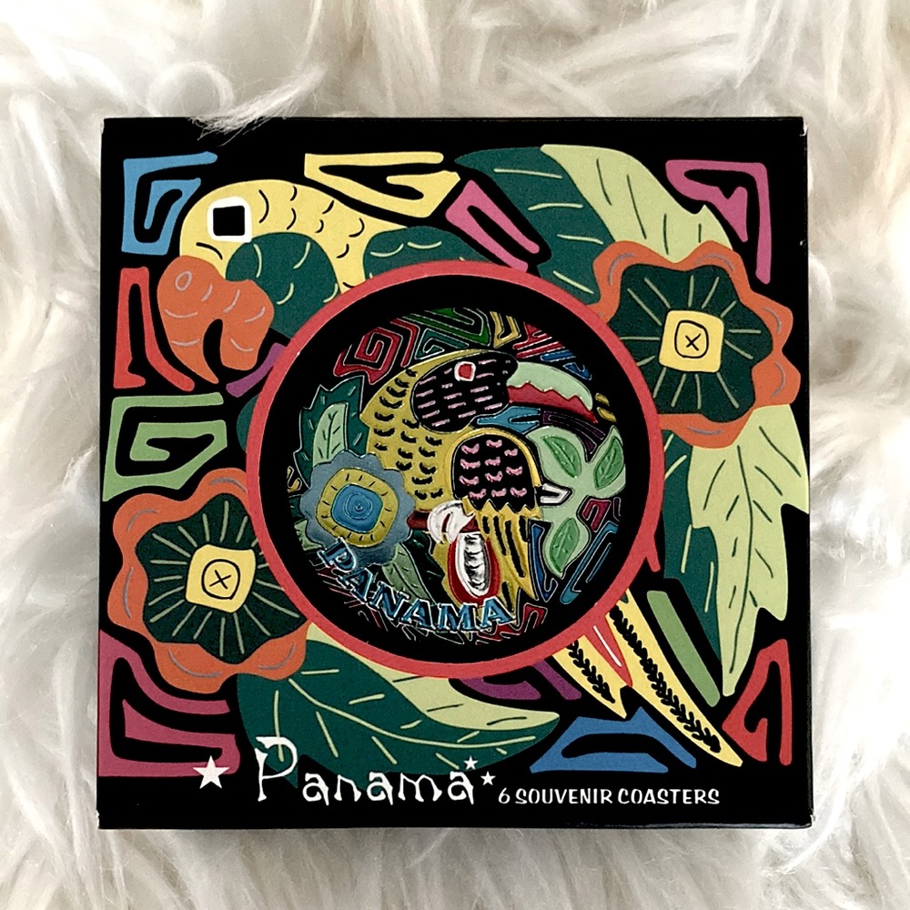 PANAMA Metallic Coaster Gift Set